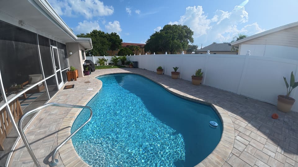 Pool remodeling project