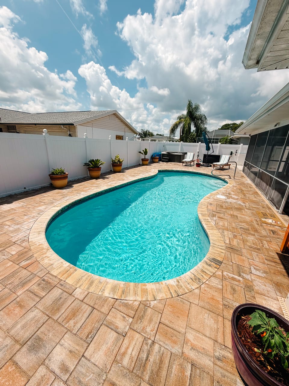 Pool decks in Tampa Bay